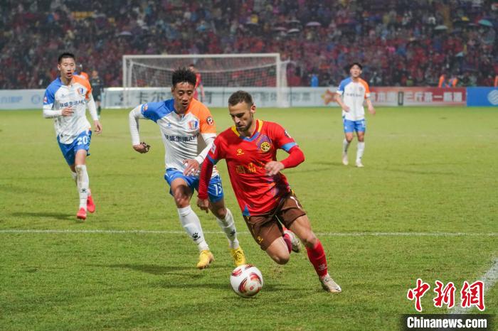 2024中甲揭幕：广西平果哈嘹国晶队主场火爆以