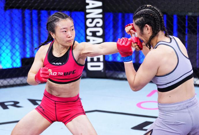成为职业UFC选手后，这位29岁的格斗女中医震惊海