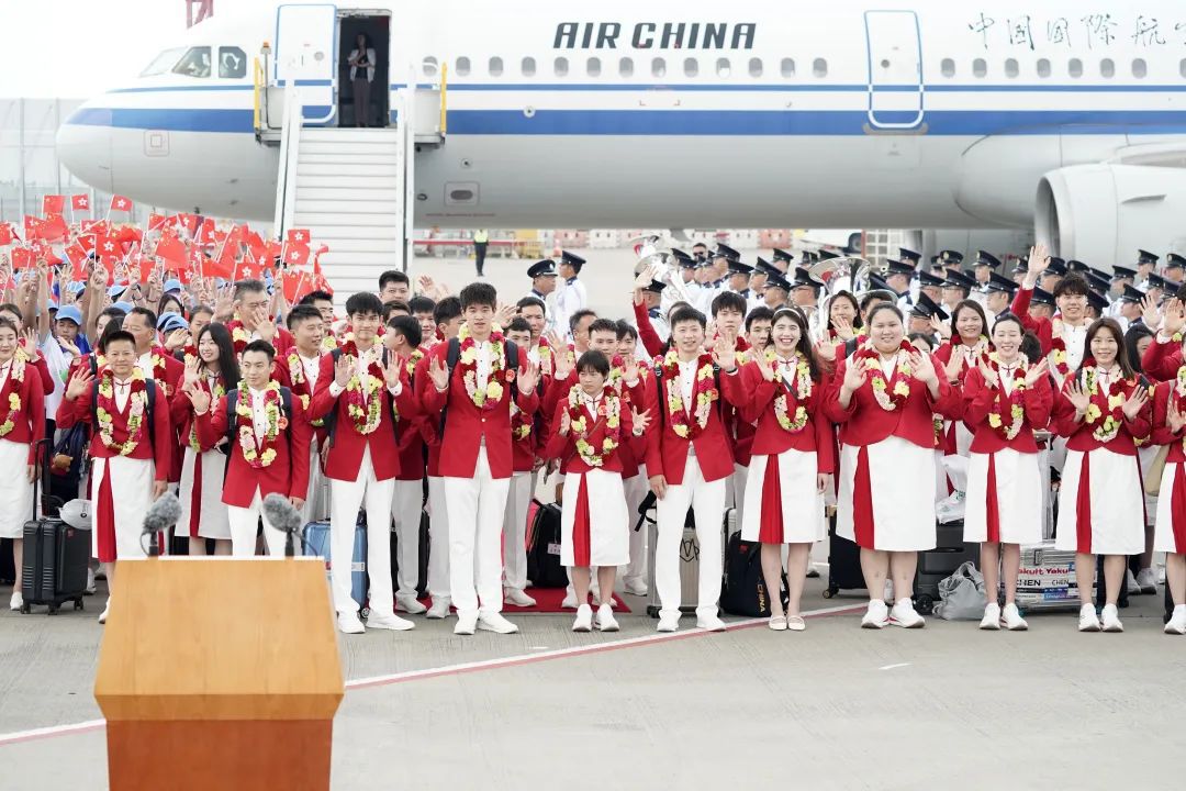 巴黎奥运健儿访港开启交流之旅 金句频出引热议