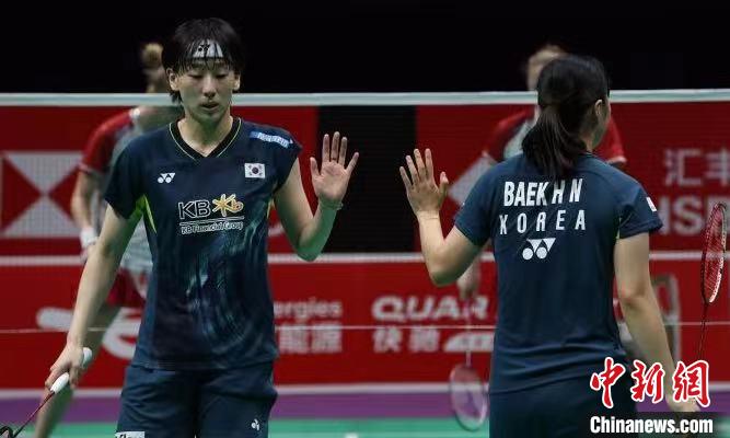 韩国女队尤伯杯小组赛5-0胜丹麦队挺进决赛圈